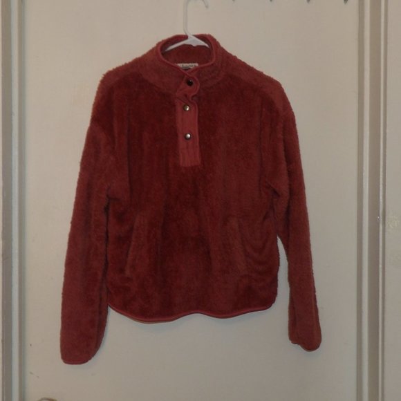 Wallflower Tops - Wallflower Fuzzy Pullover Sz L